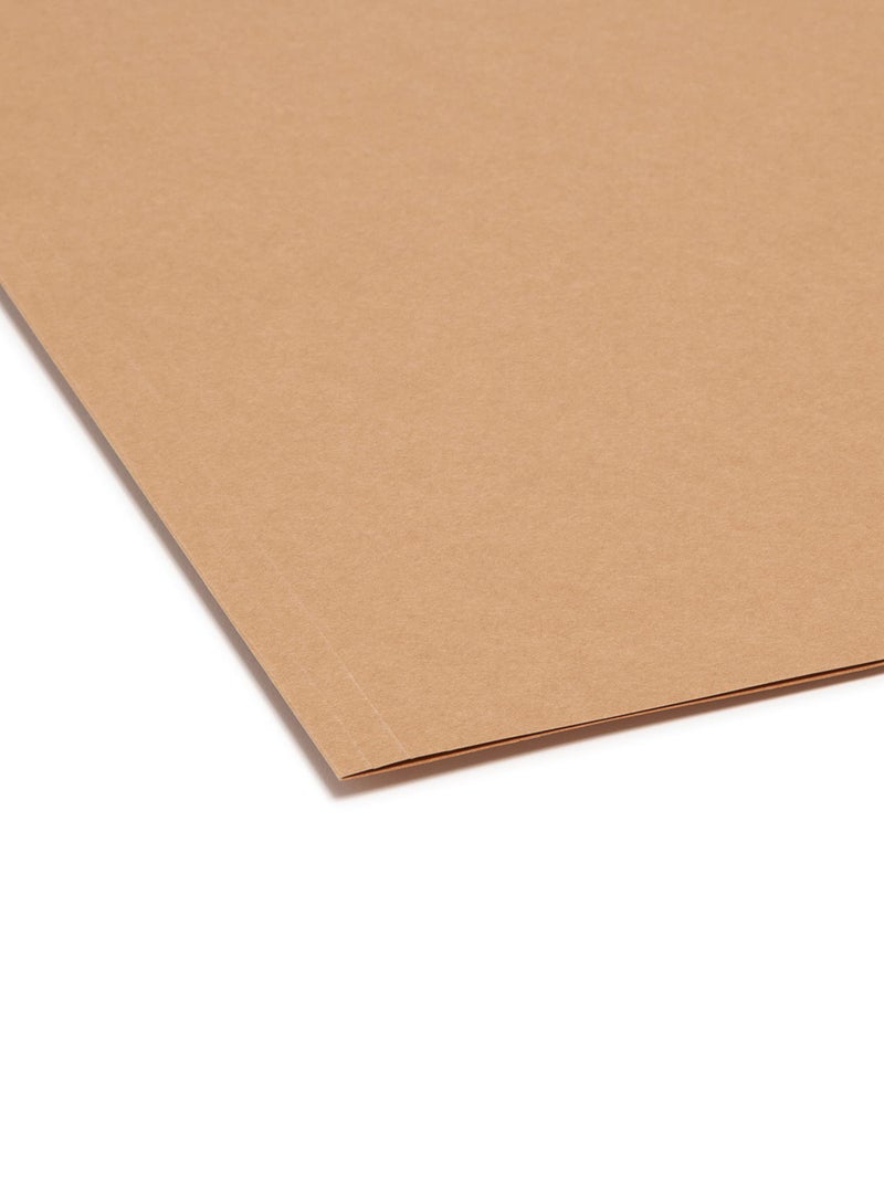 Smead File Folder, Reinforced 2/5-Cut Tab Right of Center, Guide Height, Letter Size, Kraft, 100 Per Box (10776) - Image 4